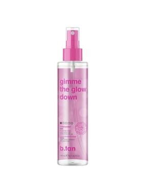 b.tan Gimme The Glow Down Facial Tan Mist 3.4oz 100ml Rosewater Self-Tanner NEW